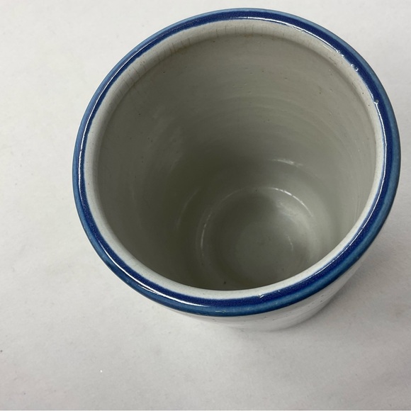 Rare TEXAS BLUEBONNET Louisville Stoneware Pottery Kentucky Crock - Picture 5 of 8